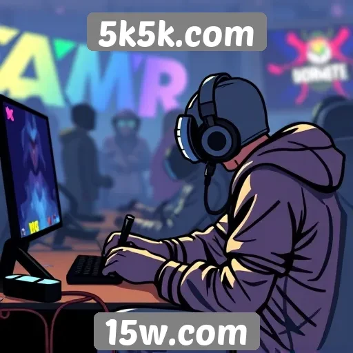 Impacto da comunidade gamer em 5k5k.com
